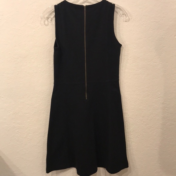 BLACK HALO twist front keyhole black dress 2 XS - Picture 5 of 8